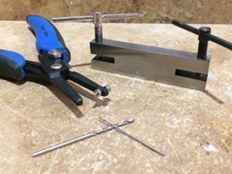 drill bits and hole punching tools used in jewelry making