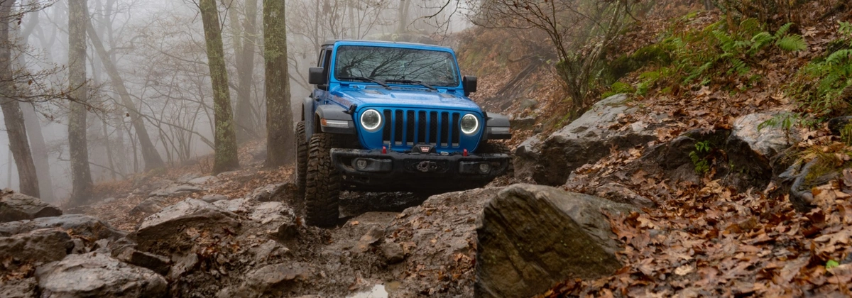 Potts Mountain Jeep Trail in Virginia