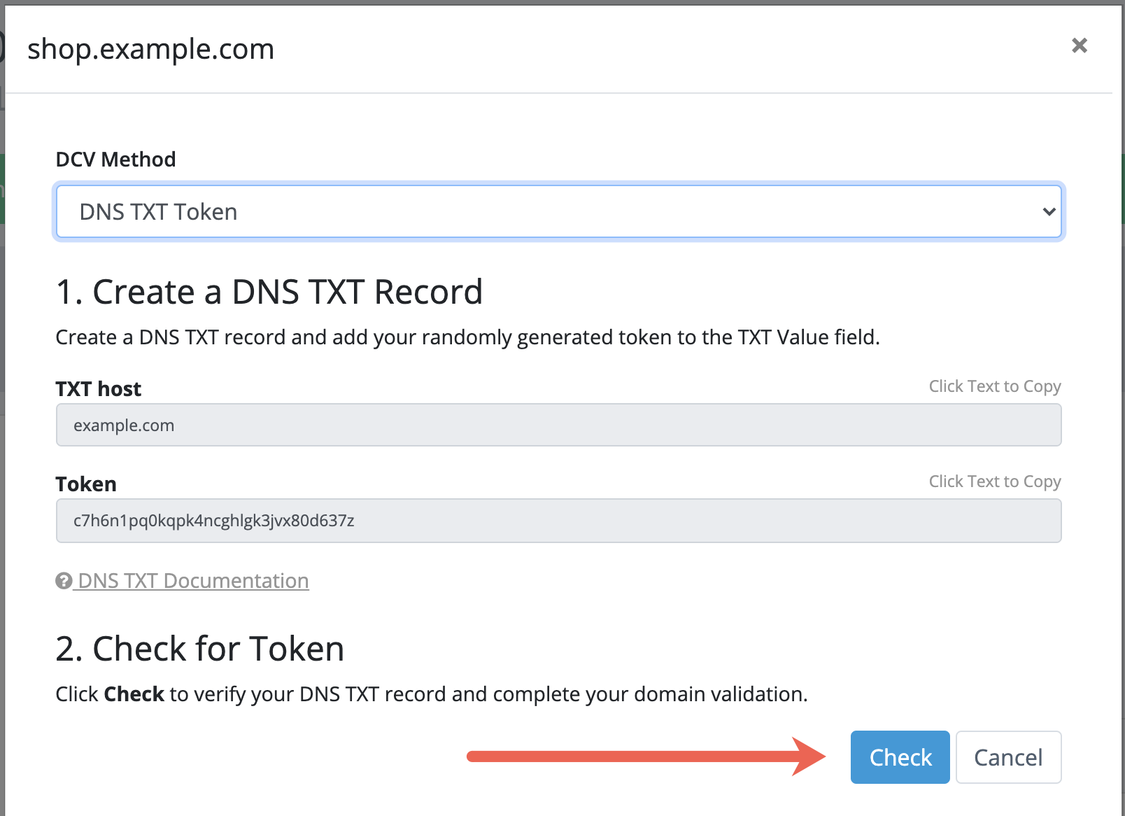 Как добавить в dns домена txt запись яндекс