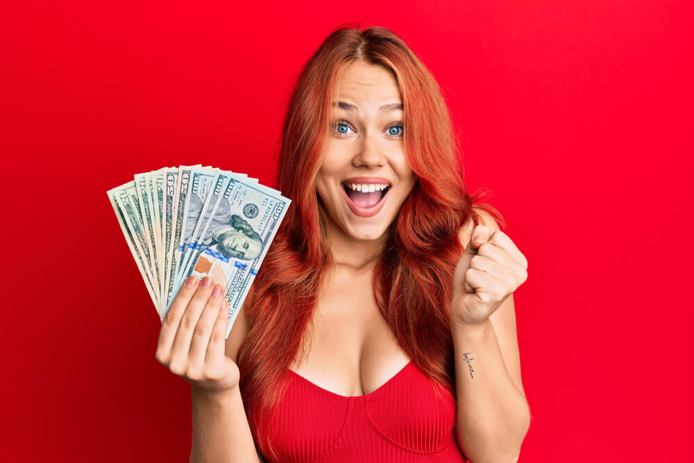 woman got payday loan cash