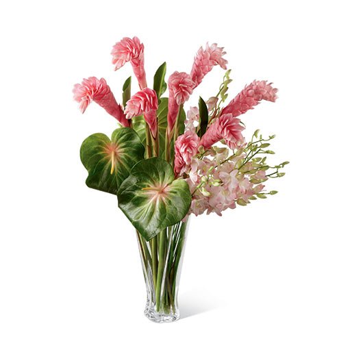 best birthday flowers for your wife luxury pink orchid bouquet