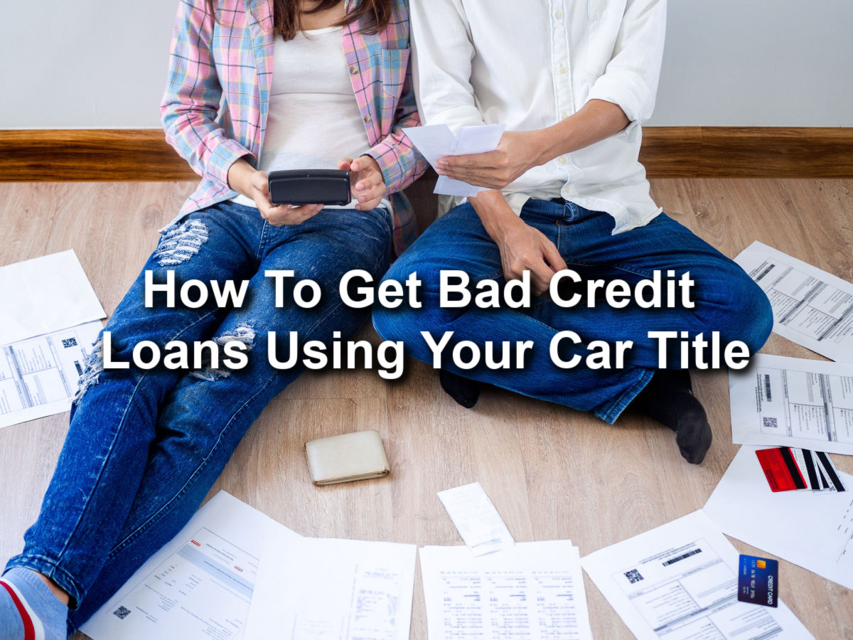 couple needs bad credit for car title loan