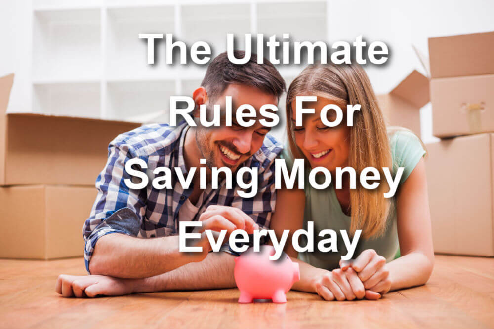 ultimate rules for saving money