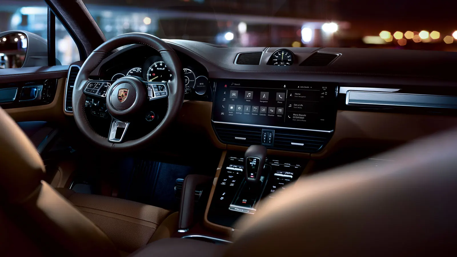 Porsche Cayenne interior