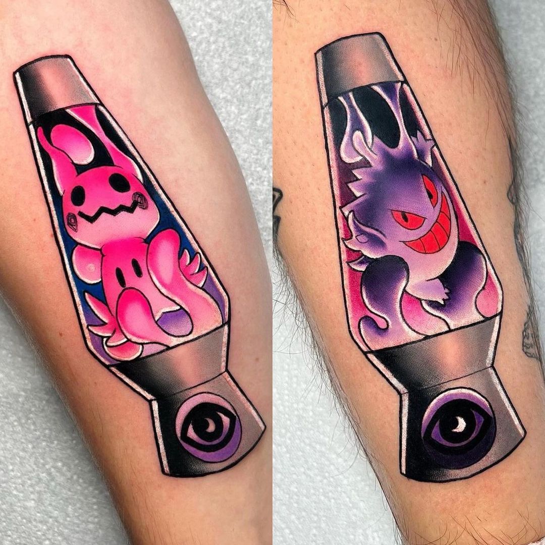 pokemon tattoo by chris stockings