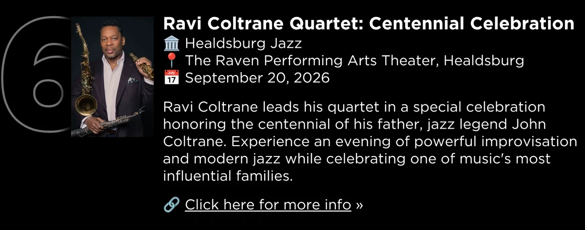 Ravi Coltrave Quartet: Centennial Celebration