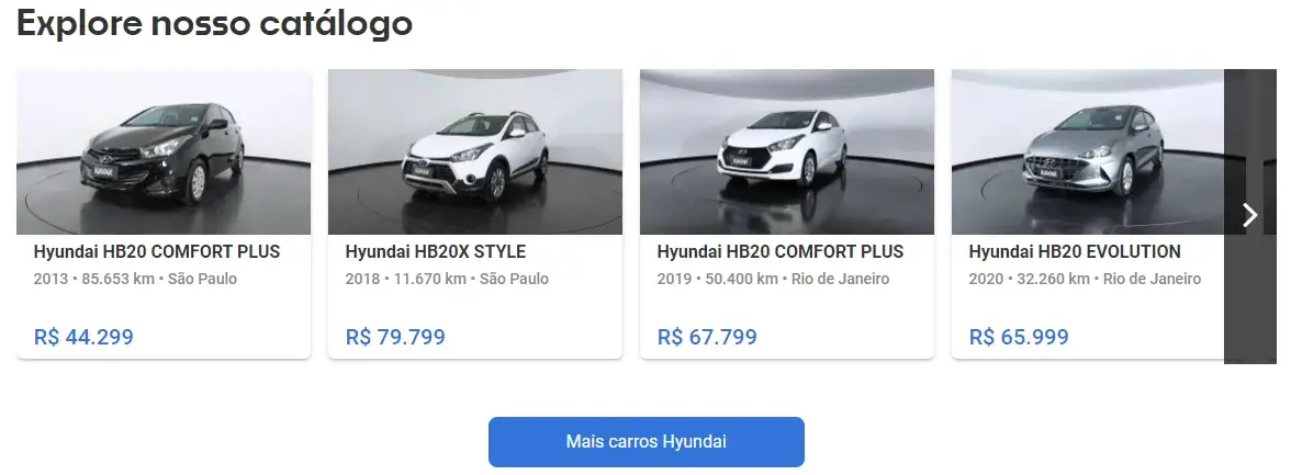 Comprar Hyundai usado 