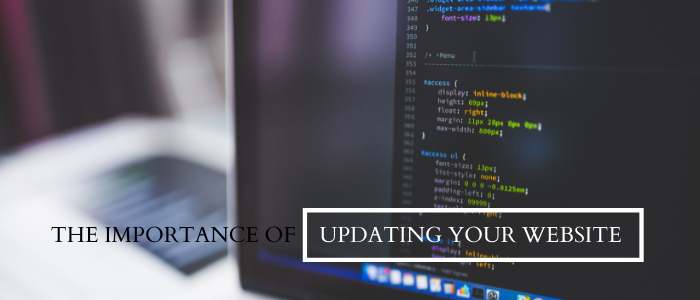 The importance of updating your website
