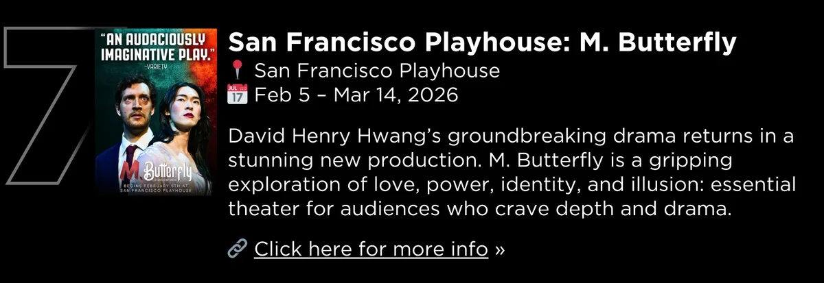 San Francisco Playhouse: M. Butterfly