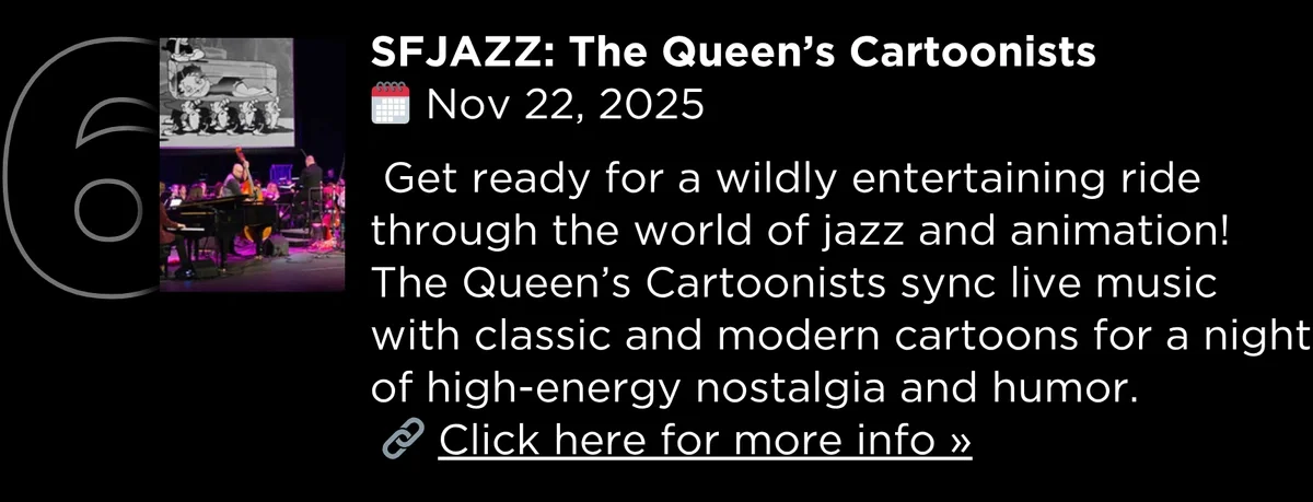 SFJAZZ: The Queen&rsquo;s Cartoonists