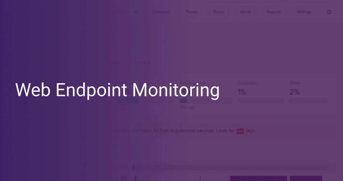 Web Endpoint Monitoring Scout APM Blog