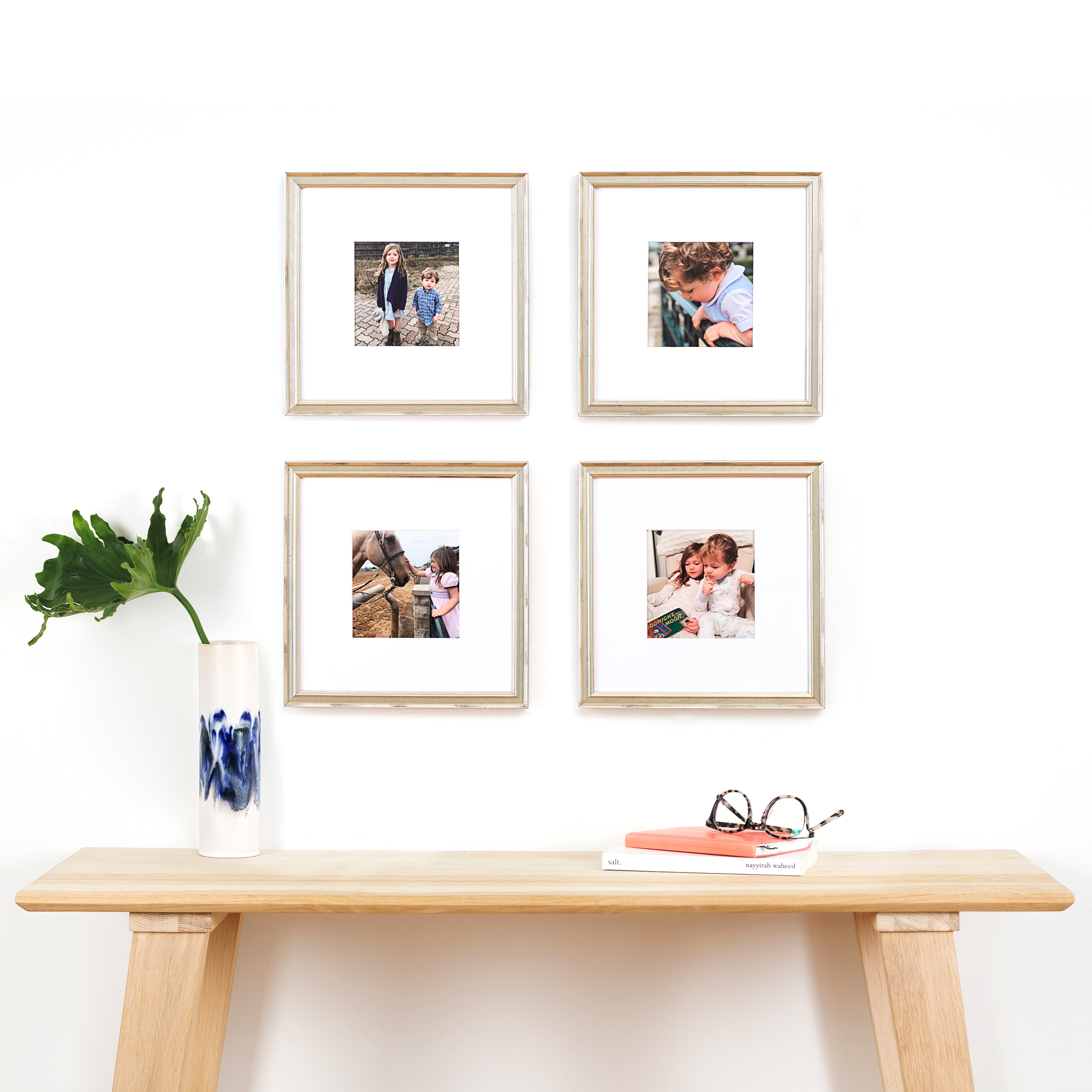 four picture photo frame