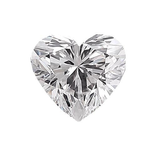 Heart Cut Diamond Size Chart