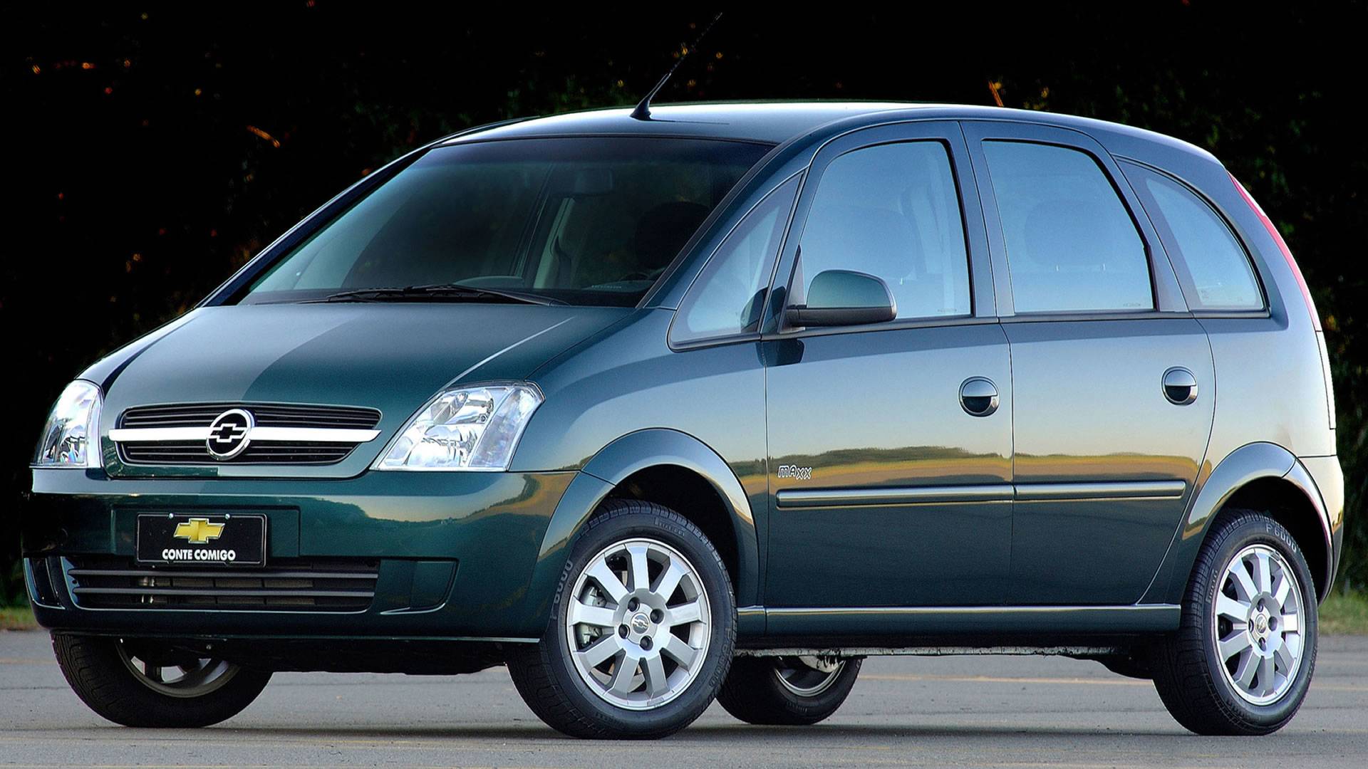 Meriva 2005 ganha motor flex (Foto: GM)