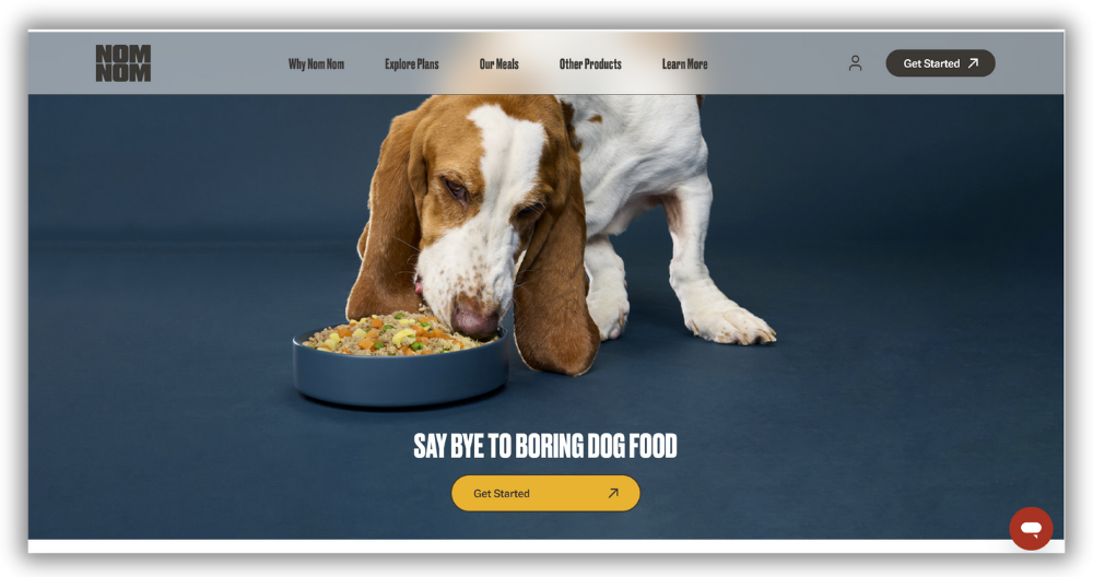 2025 ButterCMS Ecommerce Experience Awards - Nom Nom.webp