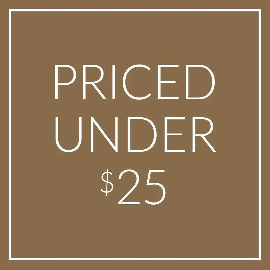 Priced Under $25