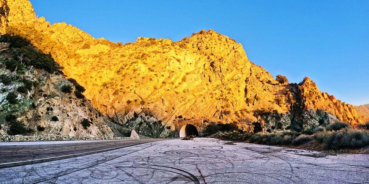 Angeles Crest Highway, California (featured in "Cobra")