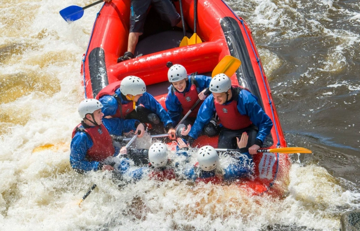 Best spots for white water rafting in England