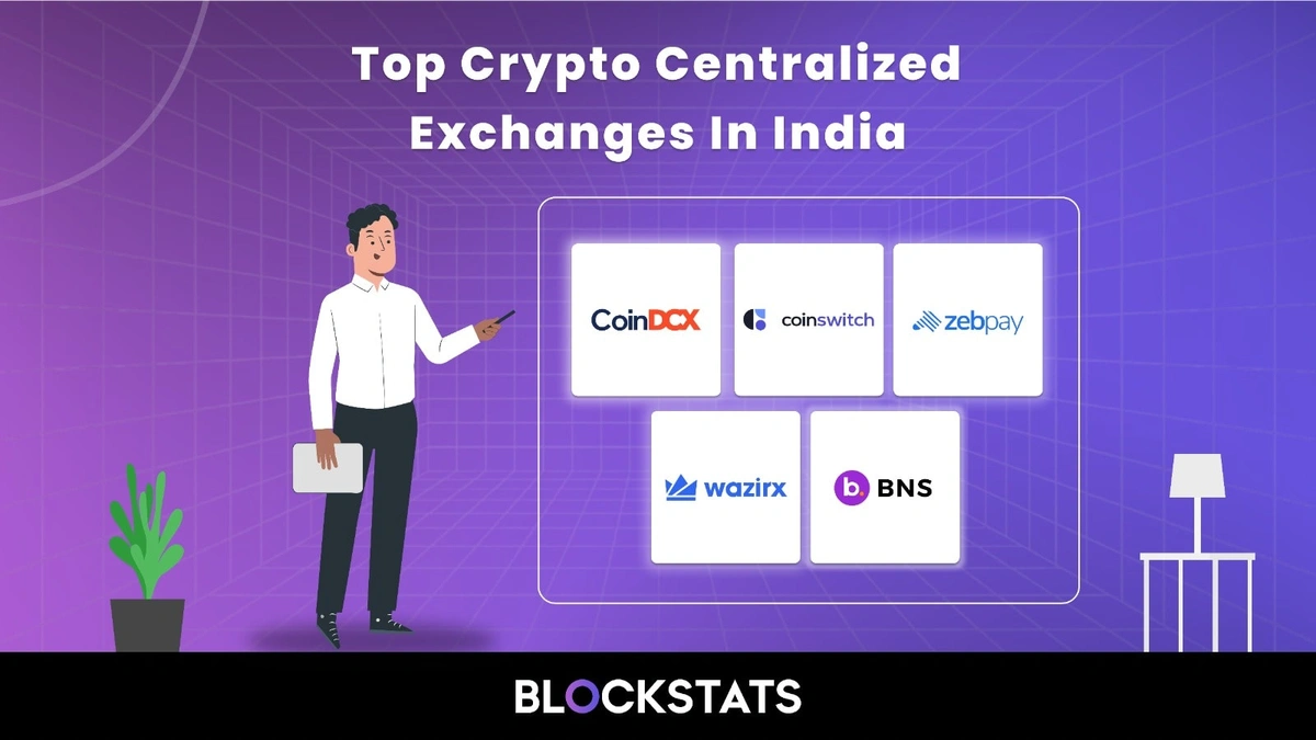 Top 5 Crypto Centralized Exchanges in India (2025)