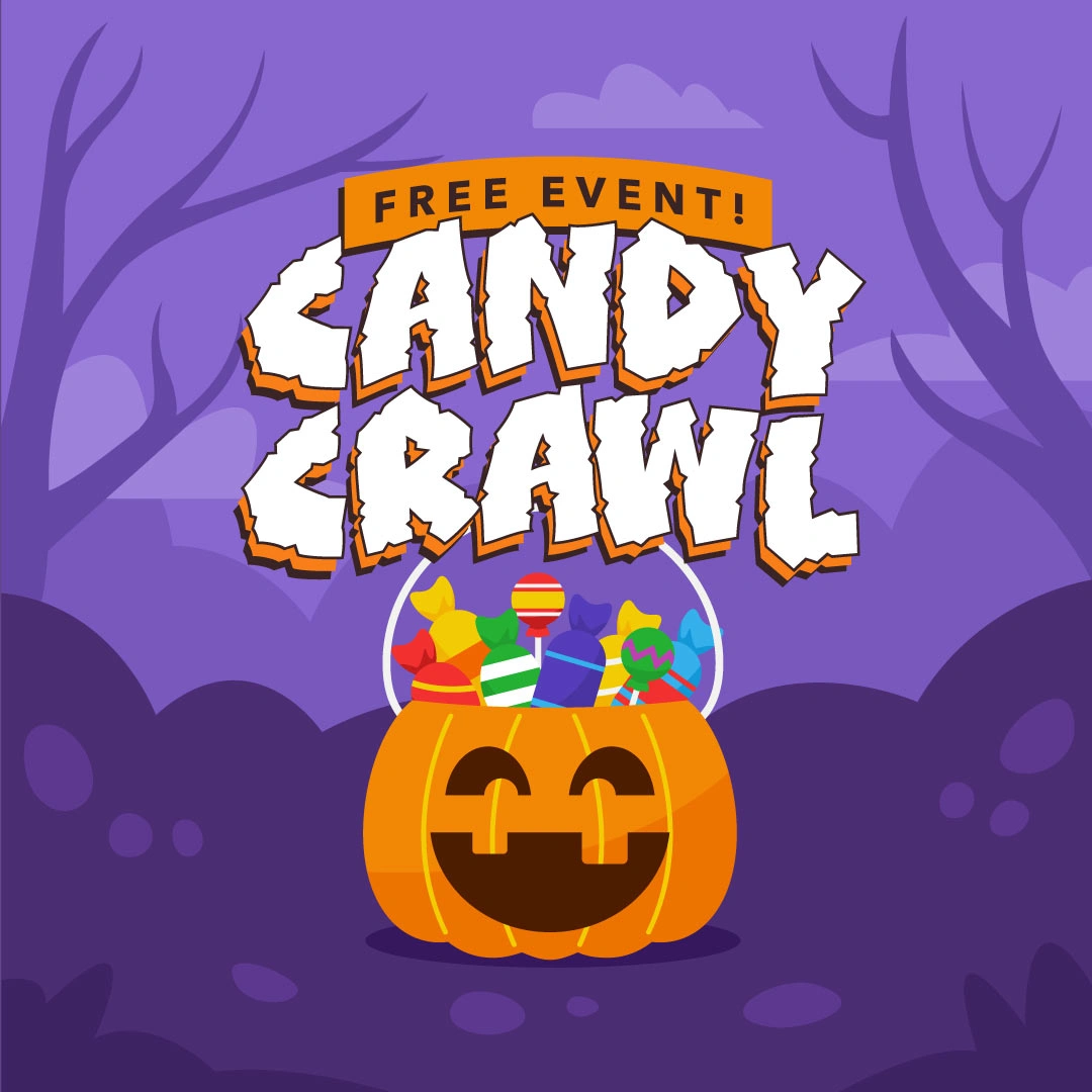 candy crawl - free event for parents and kids