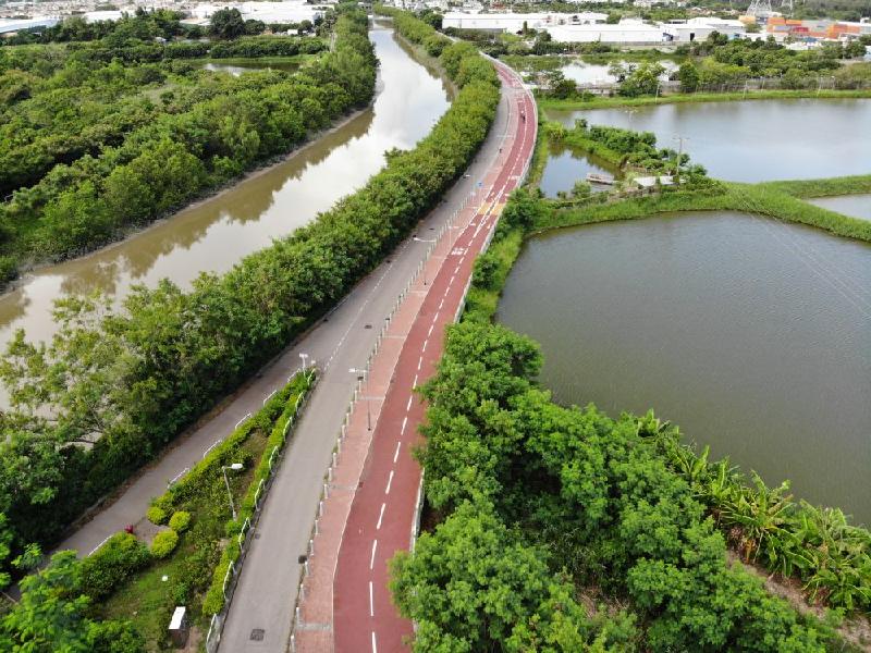 踩單車路線 單車徑 元朗至上水