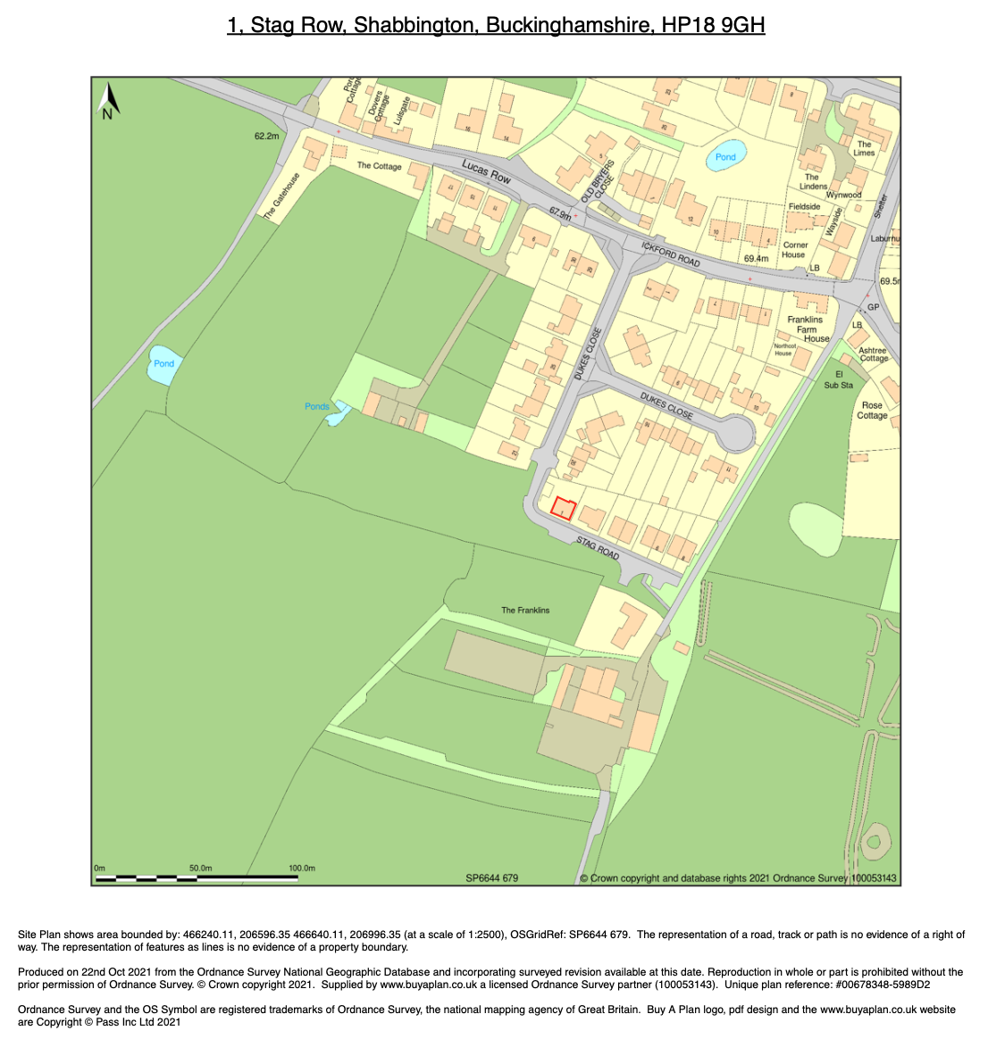 Buy A Planning Application Map 