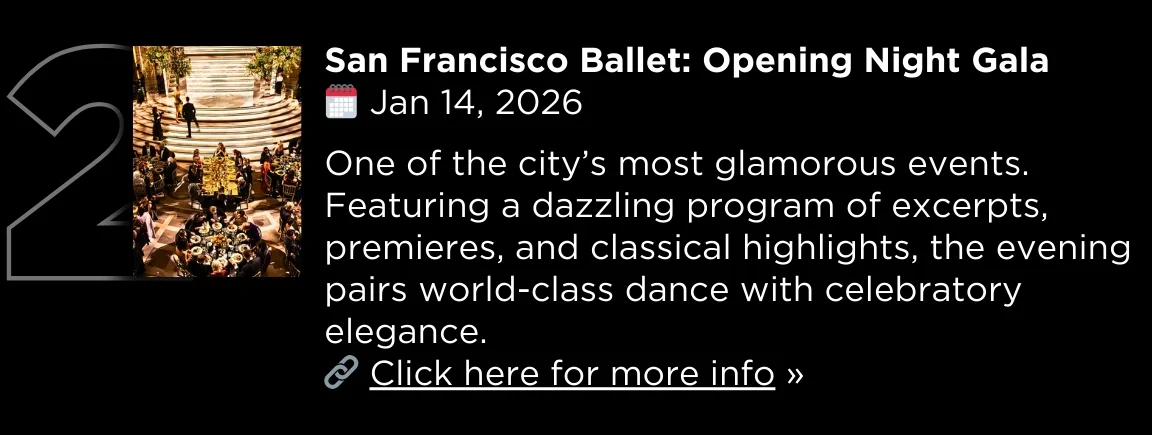 San Francisco Ballet 2026 Opening Night Gala