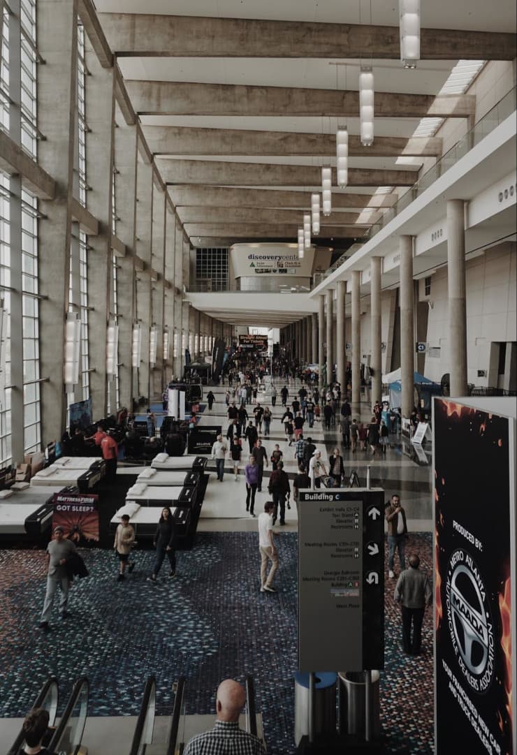Trade show booth