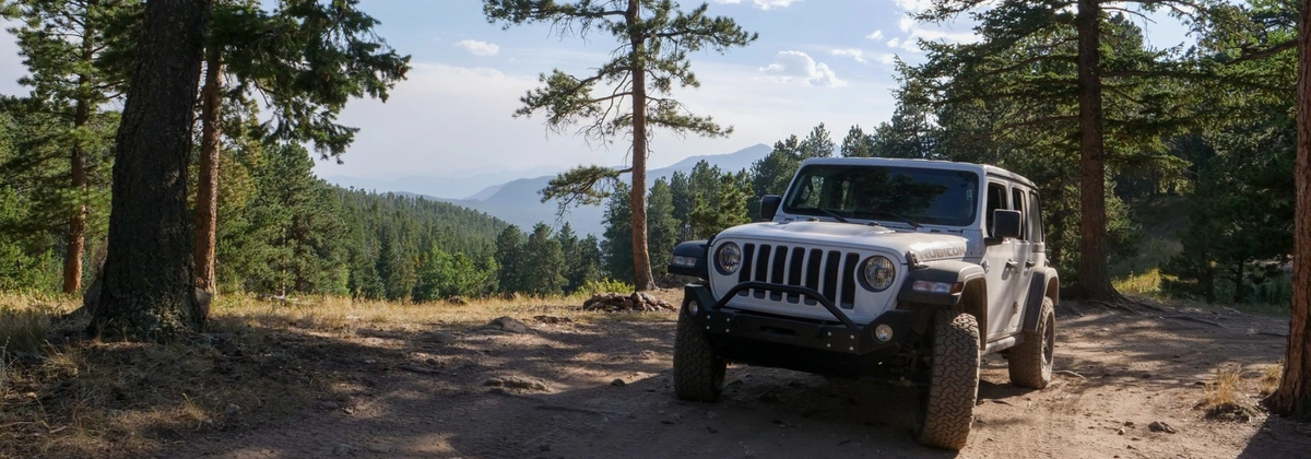 Panorama Peak off-road trail