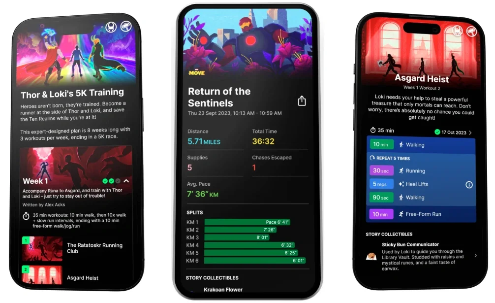 ZRX: Zombies Run + Marvel Move把 Marvel 故事融入跑步訓練之中，增加樂趣