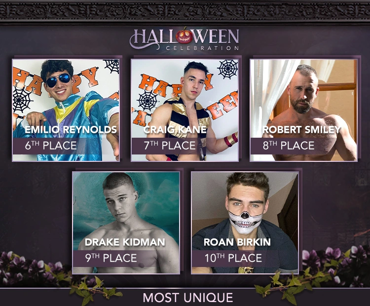 Flirt4Free Halloween Contest runner ups