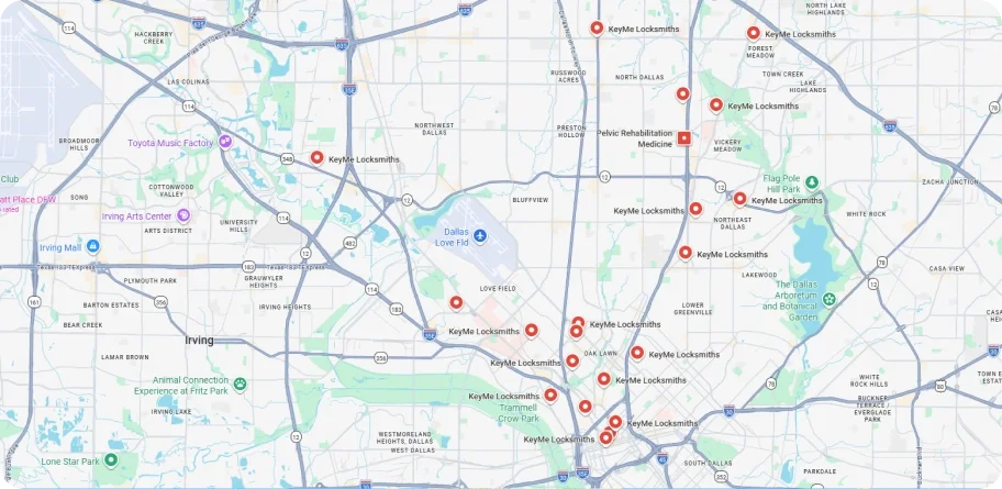 chicago kiosk locations map