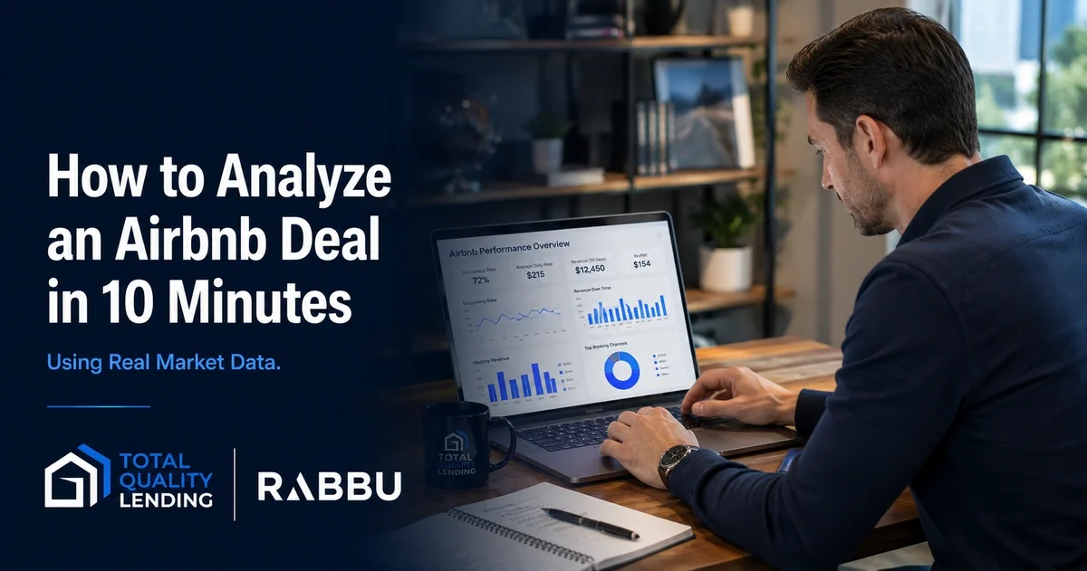 How to Analyze an Airbnb Deal in 10 Minutes Using Real Market Data