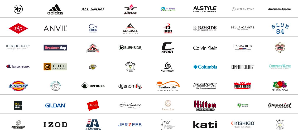 tee shirt brands