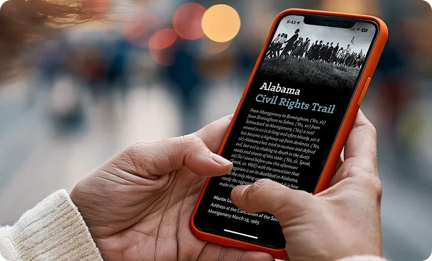 Civil Rights Trail App 