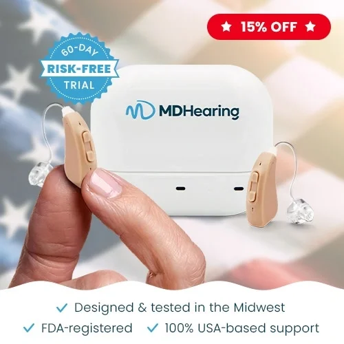 Primary MDHearing AIR 3: Hearing Aids for Small Ear Canals Image