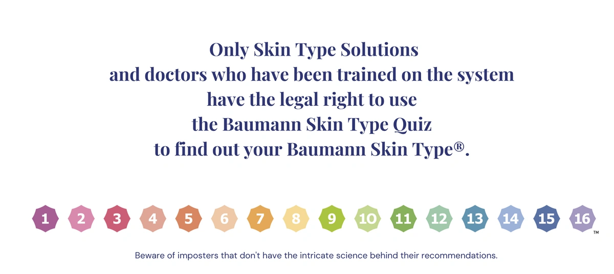 where to find the baumann skin type q...