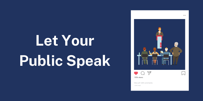 Let Your Public Speak