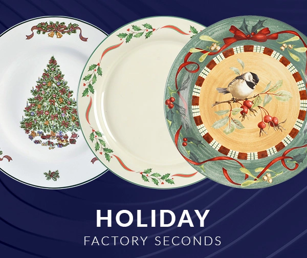Factory Seconds for the Holidays