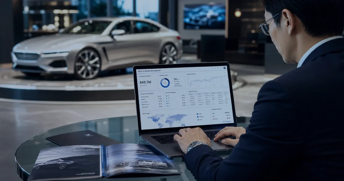 automotive royalty management software