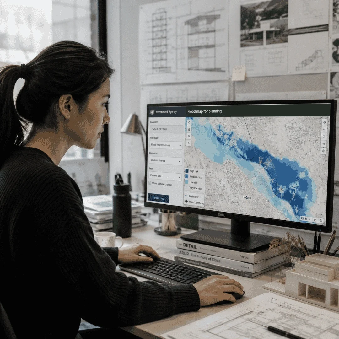 What are flood risk maps?