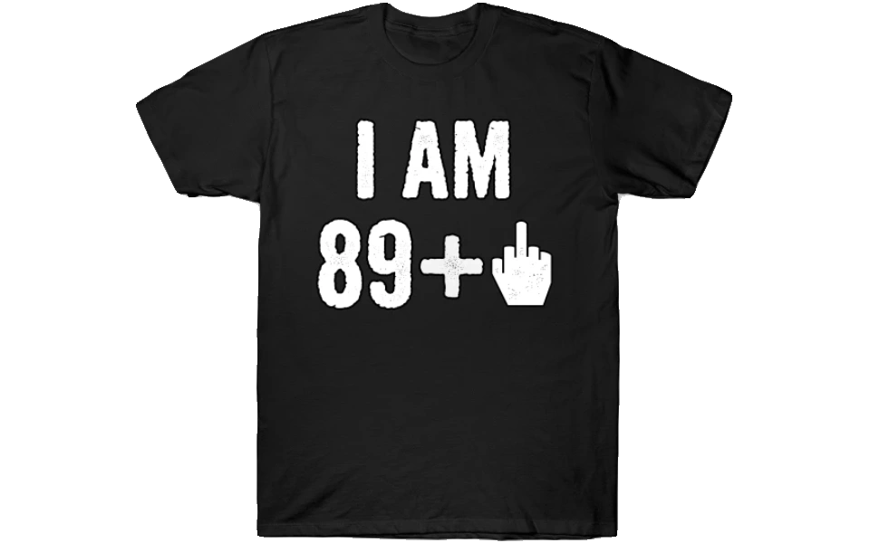 89-Plus-1-Shirt---90th-Birthday-Gift-...