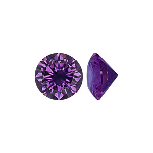 Amethyst CZ Stone - Item CZ40AM