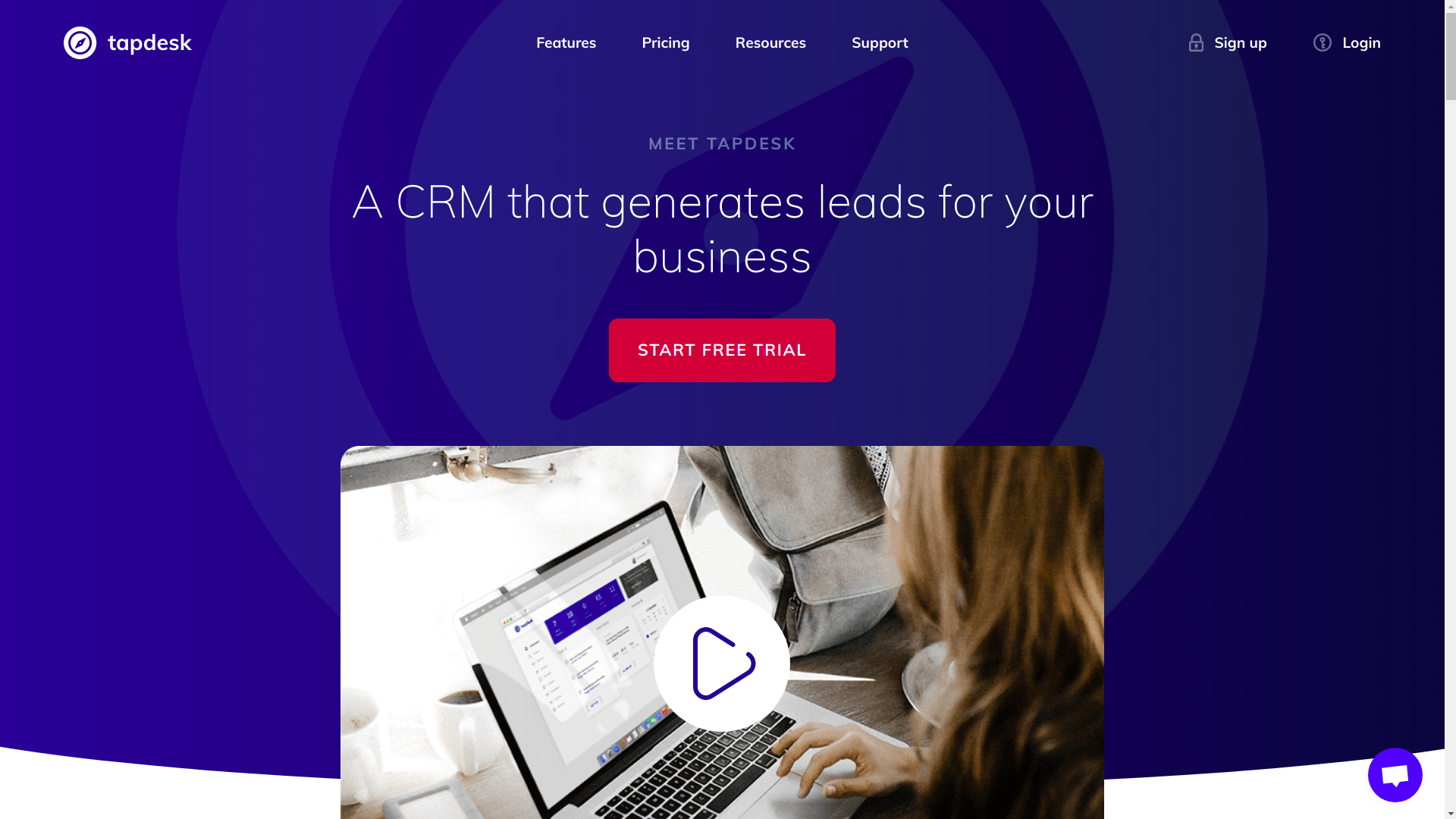 tapdesk crm