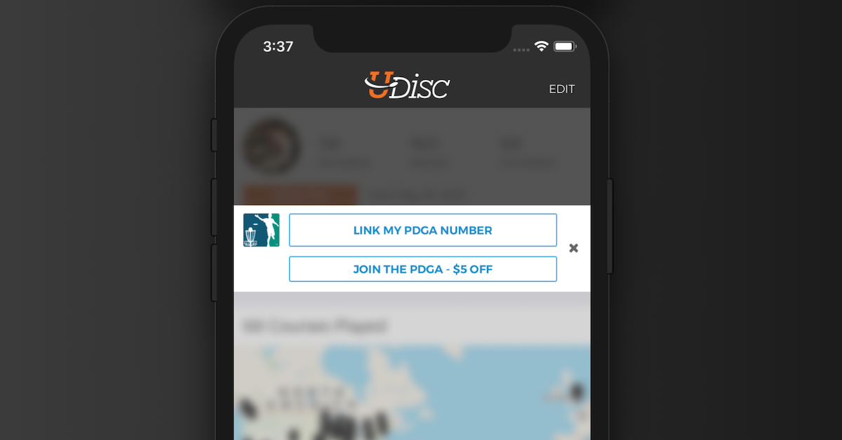 PDGA Membership & UDisc Pair Well Discount In The App Release Point