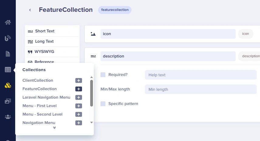 Select FeatureCollection