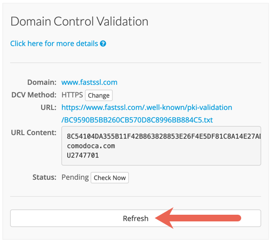 Domain Control Validation By HTTP File Method