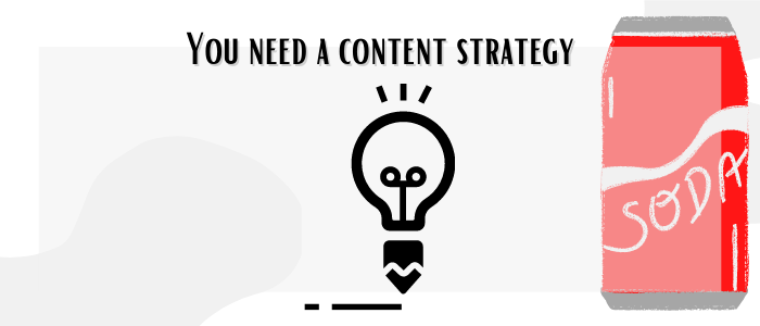 You need a content strategy for your food supplier business