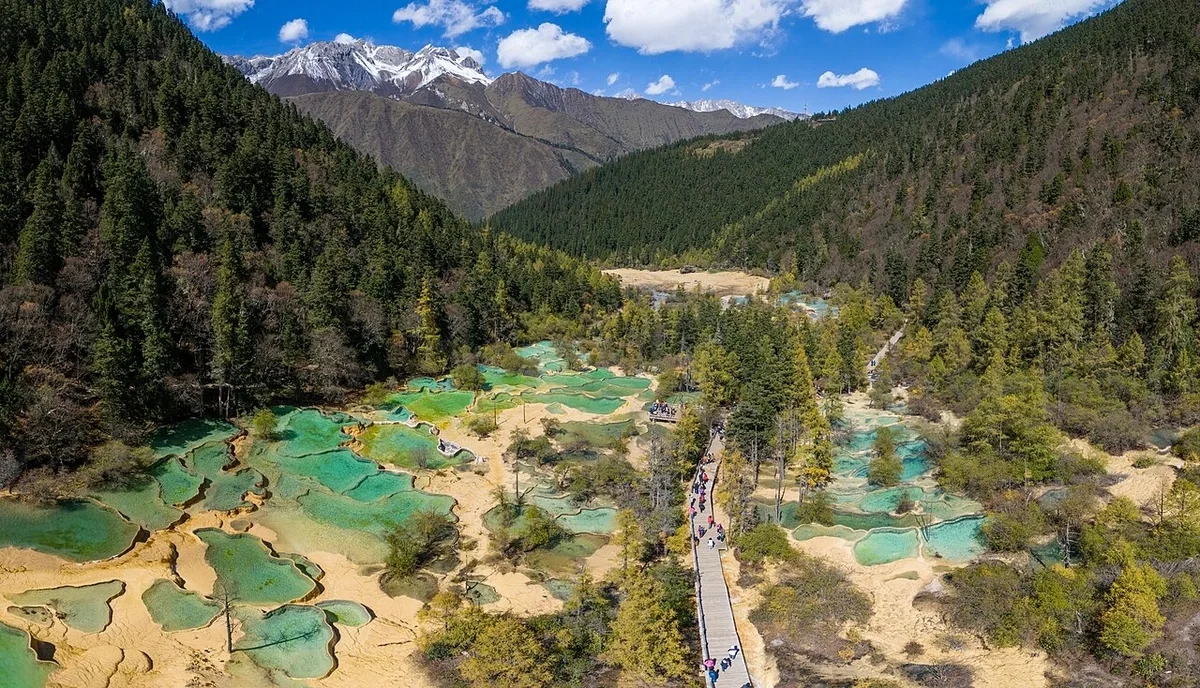 黃龍景區