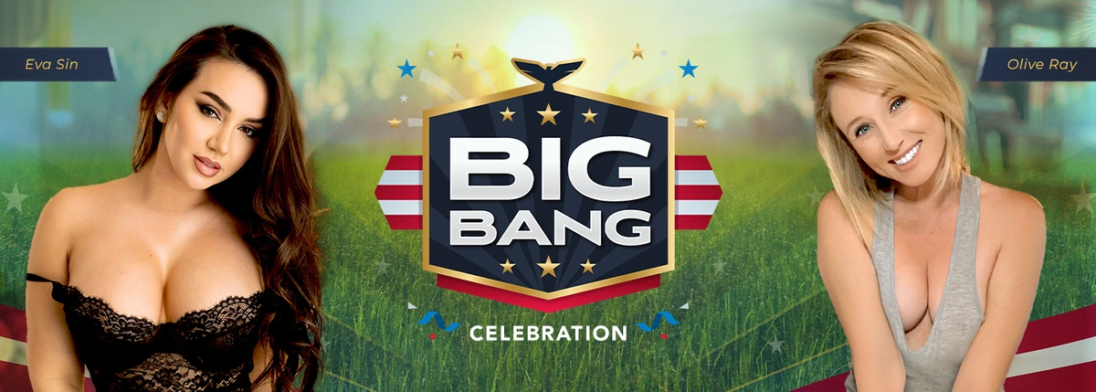 Big Bang Fun: Cam Girls Spark it Up on 4th of July